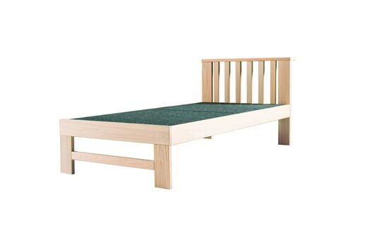 木製ベッドフレーム桧床板仕様