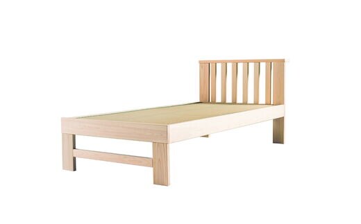 木製ベッドフレーム桧畳仕様