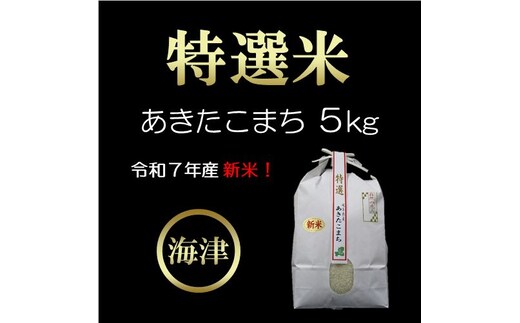 【期間限定】新米！特選米あきたこまち（5kg） お米 