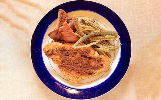 ウナギ骨せんべいと川うなり塩キャラメルラスク詰合せセット【せんべい、ラスク、詰め合わせ】 お菓子 焼き菓子 お菓子セット 洋菓子 おやつ お茶請け クロワッサンラス クヴィエノワラスク 