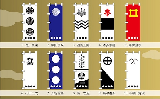 関ケ原合戦武将オリジナル名入れのぼり旗(2)黒田長政 | dショッピング