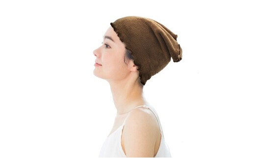 エアーかおる プチターバン( ブラウン )&ヘアーバンド( グレー )セット プチターバン ヘアーバンド ネックタオル 吸水力 吸水 ドライヤー時短 セット スーパーゼロ