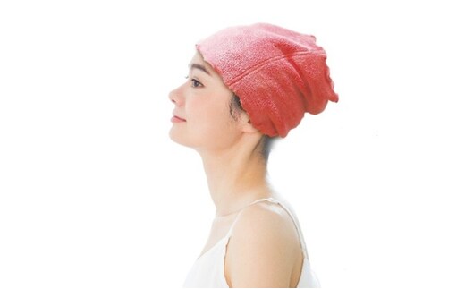 エアーかおる プチターバン( ローズ )&ヘアーバンド( パステルピンク )セット プチターバン ヘアーバンド ネックタオル 吸水力 吸水 ドライヤー時短 セット スーパーゼロ