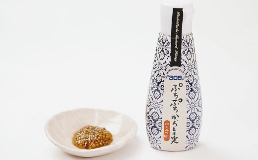 美ノ久 ぷちぷちからしの実 約110g × 1本 からし 粒マスタード マスタード 調味料 チューブ 洋食 和食 ソース
