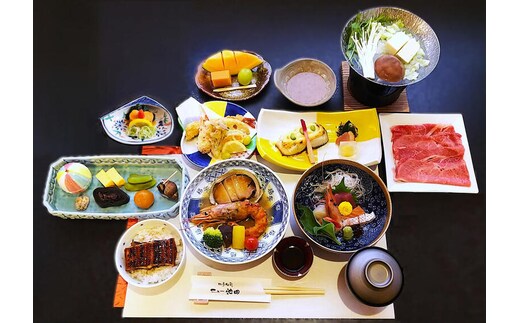 季節を味わう会席「ふるさと華コース」2名様食事券 