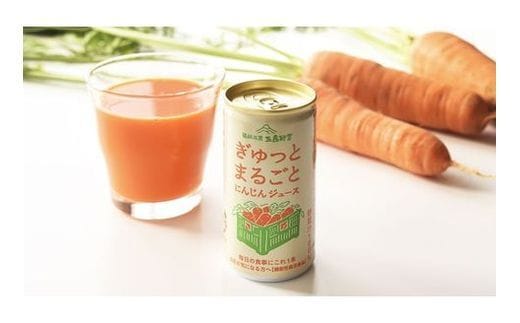にんじん 100％ ジュース 190g 30本 セット 野菜ジュース 人参 箱根西麓 国産 濃厚 甘味 朝食 贈り物 ギフト 三島市 静岡県