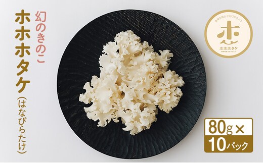 ホホホタケ はなびらたけ 80g 10パック 幻のきのこ ハナビラタケ 幻 きのこ キノコ すき焼き アヒージョ 天ぷら スープ 静岡 静岡県 島田市