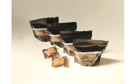 a12-270 焼津銘菓 和の香ばし仕立て ブラウンクッキー 64枚入