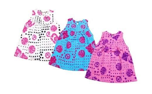 a19-012 焼津市魚河岸ワンピース(子供用)＆うちわセット