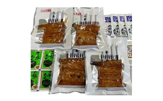 a18-007 うなぎ蒲焼・約90g×4