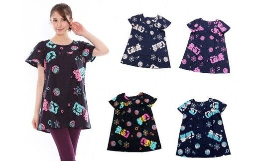 a25-011 魚河岸チュニック＆うちわセット