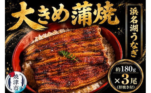 a30-283 浜名湖うなぎ【特大】蒲焼3尾