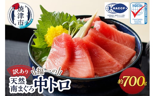 a10-1000　マグロ 中トロ 訳あり 刺身 ミナミマグロ 中トロ 切り落とし 約700g