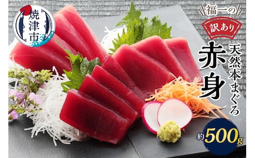 a10-1077 マグロ 赤身 訳あり 刺身 ホンマグロ 天身 約500g
