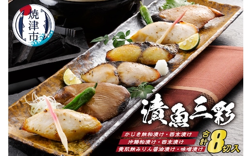 a10-367 漬魚三彩 8切入 TUS40SKC