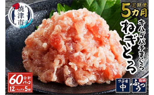 a50-142 【定期便 全5回】キハダマグロ メバチマグロ 80g×12パック