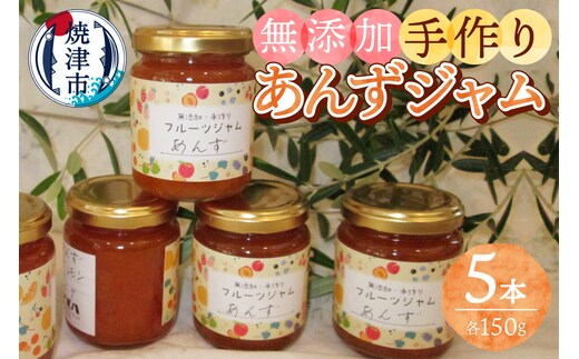 a10-1255 あんず 無添加 手作り ジャム 5本セット