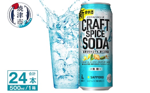a17-121 サッポロ クラフトスパイスソーダ 500ml×24本