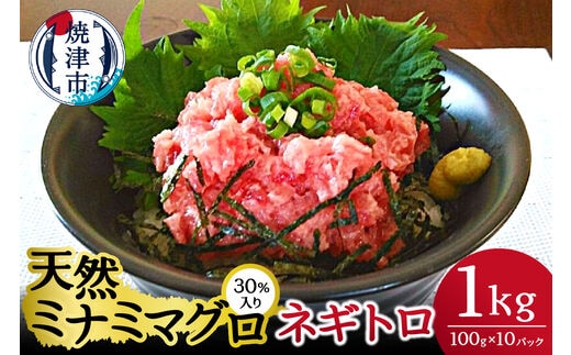 a10-768 天然 ミナミ マグロ 30％入り ネギトロ 100g×10