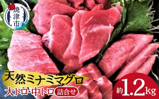 a33-005 天然ミナミマグロ 大トロ 中トロ 詰合せ約1.2kg