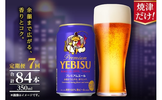 T0107-1007 【定期便】エビス プレミアムエール 350ml×12本 7回