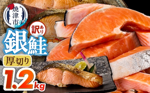 a10-1310 厚切りカット！ 訳あり 銀鮭 切身 約1.2kg