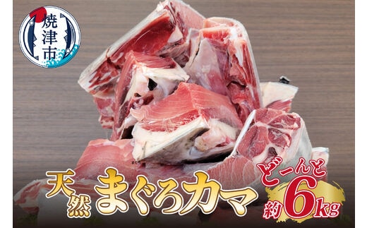 a10-907 大きな 天然 まぐろ カマ 業務用 約6kg BBQにも