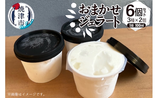 a10-1130 おまかせジェラート100ml×6個セット