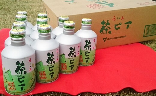 手軽においしい冷茶をどうぞ！ 茶ピア ミニボトル缶 290g×24本 煎茶 冷茶 ギフト 贈り物 人気 厳選 おすすめ 袋井市 飲料類 お茶 静岡県産 深蒸し茶 セット