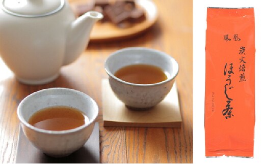 炭火焙煎 ほうじ茶 鳳凰 100g×6袋 人気 厳選 ギフト 贈り物 銘茶 袋井市 飲料類 お茶