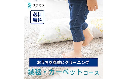 クリーニング 絨毯 クリーニングクーポン リナビス ラグ カーペット 玄関マット 電気カーペット 洗濯 防ダニ 高品質 せんたく便 宅配クリーニング チケット 券 サービス 静岡 静岡県 袋井市