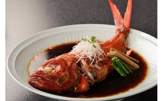 （冷凍） 金目鯛 姿煮（大） 1尾 B025 ／ 徳造丸 ふるさと納税 魚 キンメ お取り寄せグルメ 静岡県 東伊豆町