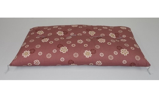 2G6手作り大判長ザブトン（ピンク系）