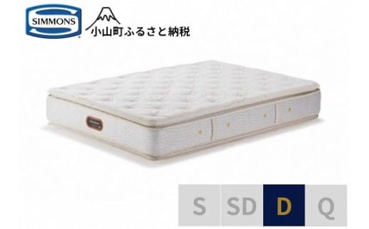 AZ68【シモンズ】ダブルマットレス ゴールデンバリューピロートッププレミアムAA21221