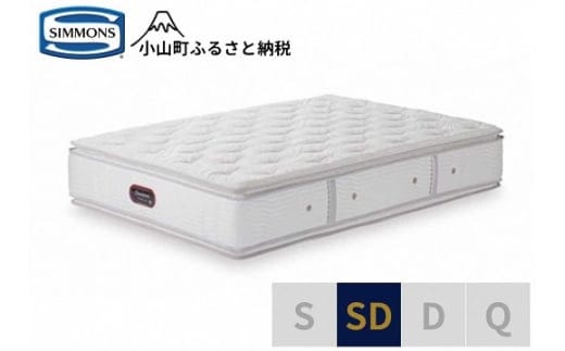 BK31【シモンズ】セミダブルマットレス カスタムロイヤルニューフィット AA21011