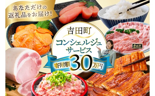 【あなただけの返礼品をお届け!】 コンシェルジュ サービス 寄附金額 30万円 オーダーメイド プラン [結デザイン有限会社 静岡県 吉田町 22424694]