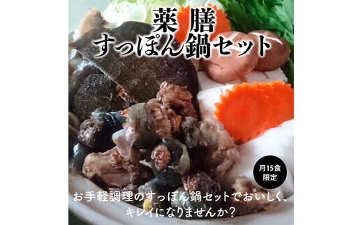 薬膳すっぽん鍋セット 無添加 鍋 冬 コラーゲン エイジングケア スープ 燕の巣 にんじん 金針菜 百合 ナツメ クコの実 H080-032