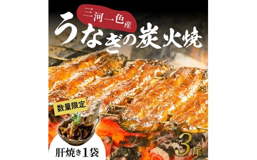 【今だけ肝焼き1パック付】＜お中元・土用丑・お盆におすすめ＞ 三河一色産うなぎの炭火焼 3尾 冷凍 ミシュラン掲載店 ごちそうアワード2025 総合大賞 ESSEふるさとグランプリ金賞 創業大正九年 日本料理 小伴天 国産 うなぎ 鰻 ウナギ たれ ギフト 贈り物 ご褒美 簡単調理 蒲焼き うな重 ひつまぶし 人気 高リピート H007-108
