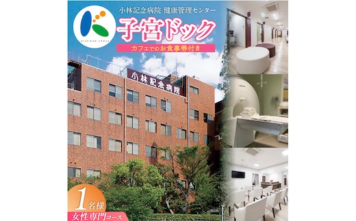 小林記念病院子宮ドック 利用券 1名様分 子宮 卵巣 MRI 子宮頸部細胞診 HPV ヒトパピローマウイルス 子宮内膜症 女性 券 チケット ギフト 贈り物 愛知県 碧南市 H203-003