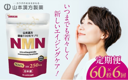 ＜6ヶ月連続＞NMN［健康補助食品 エイジングケア エイジングケアサプリメント 山本漢方サプリ 定期便サプリメント 人気定期便］
