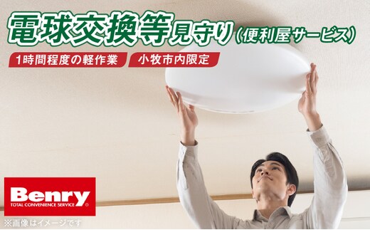 電球交換等見守りサービス（便利屋サービス）