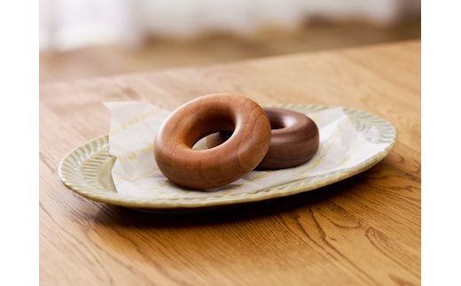 木製ドーナツセット Wooden Donut Set