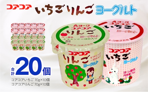 愛知ヨーク コアコアいちご・コアコアりんご 20個入