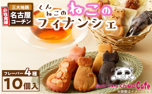 くんねこ ねこのフィナンシェ 10個入り