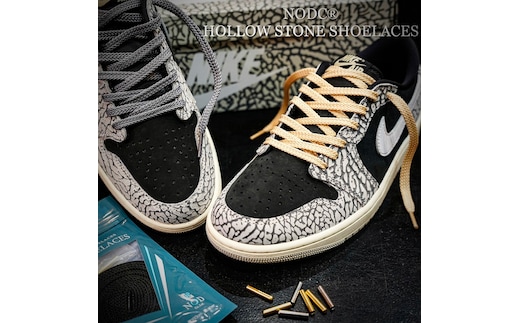 NODC HOLLOW STONE SHOELACES ３セット