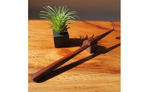 木製耳かき 紫檀（シタン）材