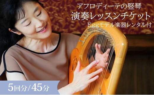 アフロディーテの竪琴 演奏体験セット レッスン 体験 チケット 楽器 愛知県 日進市