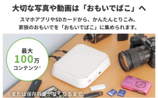 おもいで箱 BUFFALO おもいでばこ DVDドライブ セット 4TB データ保存 取り込み