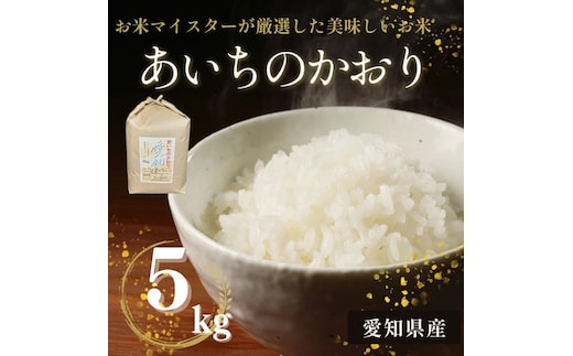 愛知県産 あいちのかおり 5kg｜米 お米 コメ こめ おにぎり 弁当 愛知県 美浜町 新米 ※北海道・沖縄・離島への配送不可