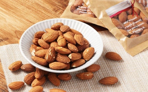 ダイエッター応援 食べきり 無塩 ローストアーモンド 3週間分 (25g×21袋)【自家焙煎】 アーモンド ナッツ 健康